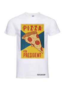 T-Shirt Pizza for President - piashoponline