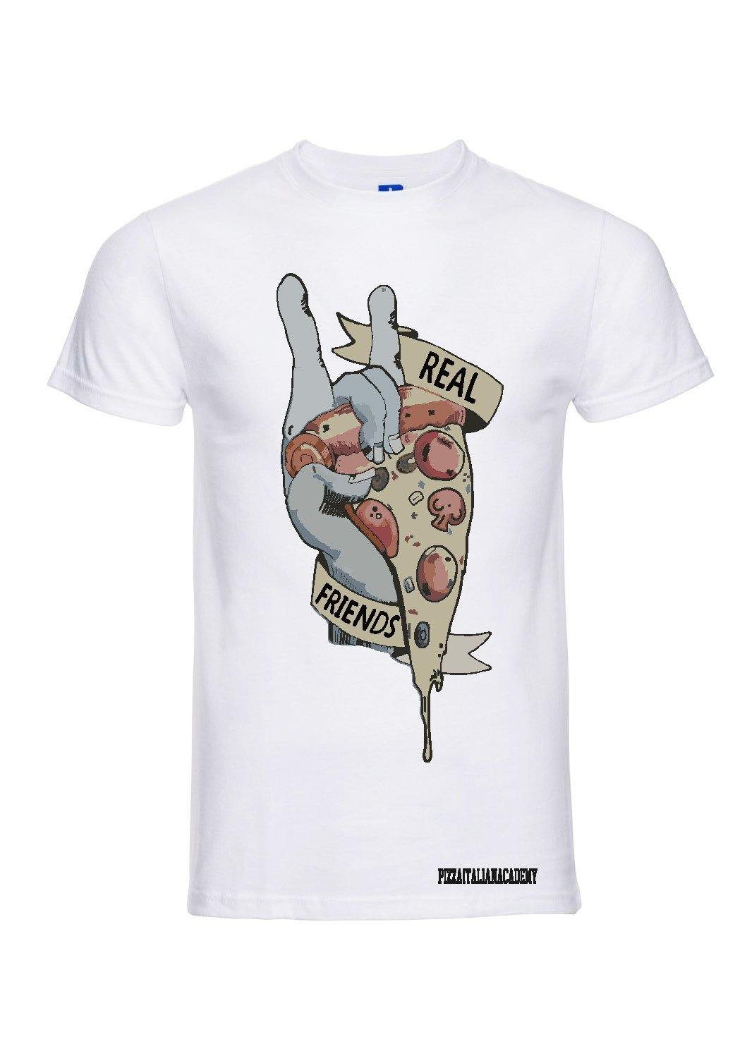 T-Shirt Pizza Real Friends - piashoponline