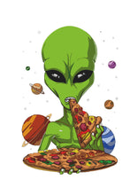 Load image into Gallery viewer, T-Shirt Pizza Alien - piashoponline