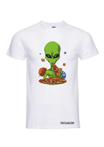 T-Shirt Pizza Alien - piashoponline