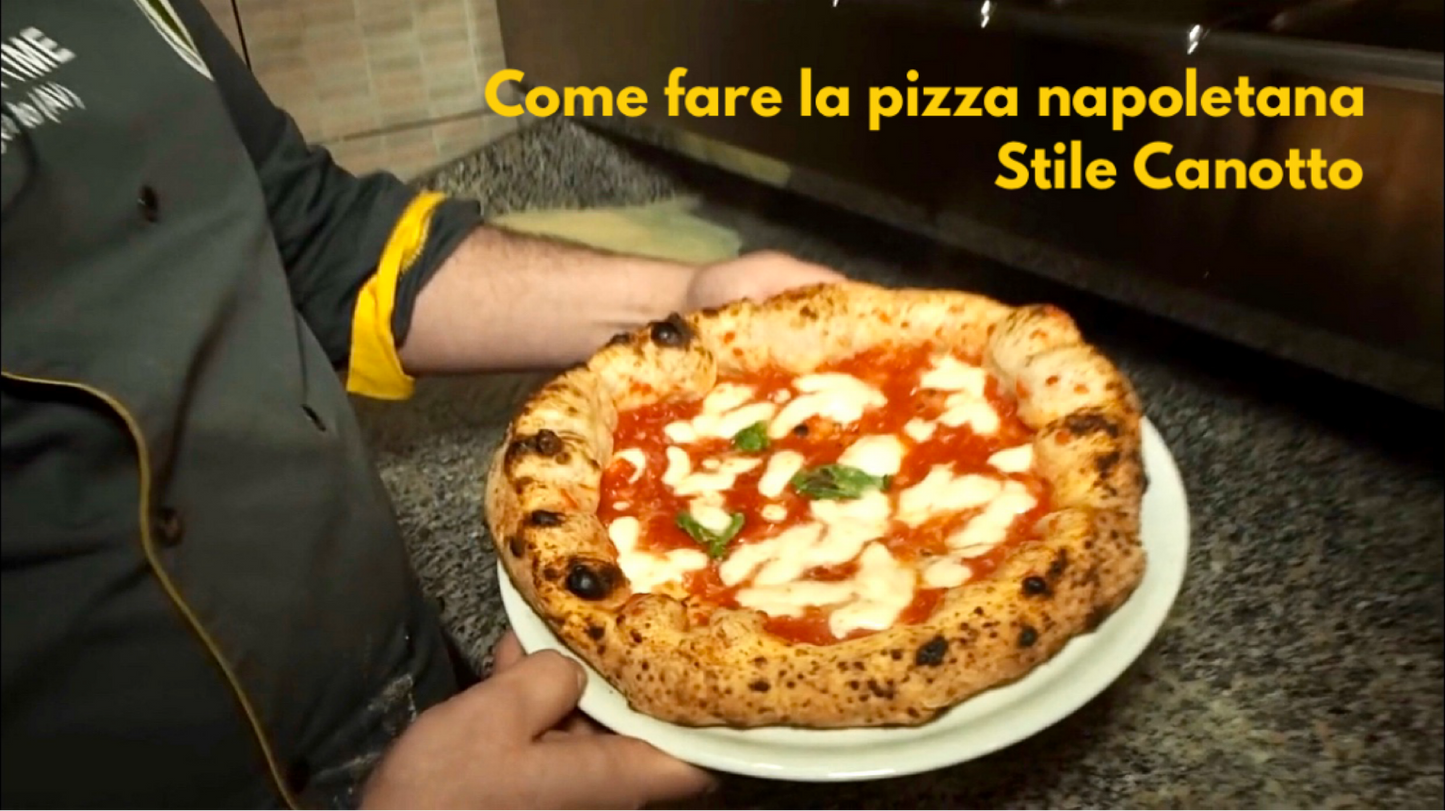 COME FARE LA PIZZA NAPOLETANA STILE CANOTTO con TECNICA AUTOLISI - piashoponline