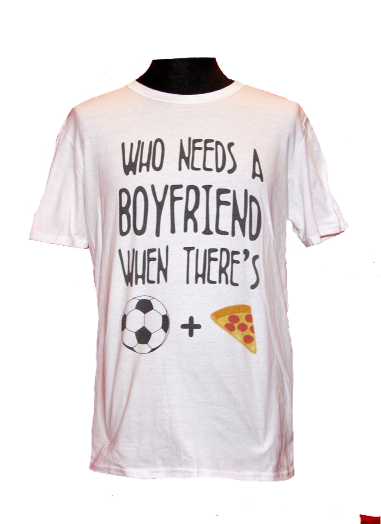 T-Shirt Pizza Boyfriend - piashoponline