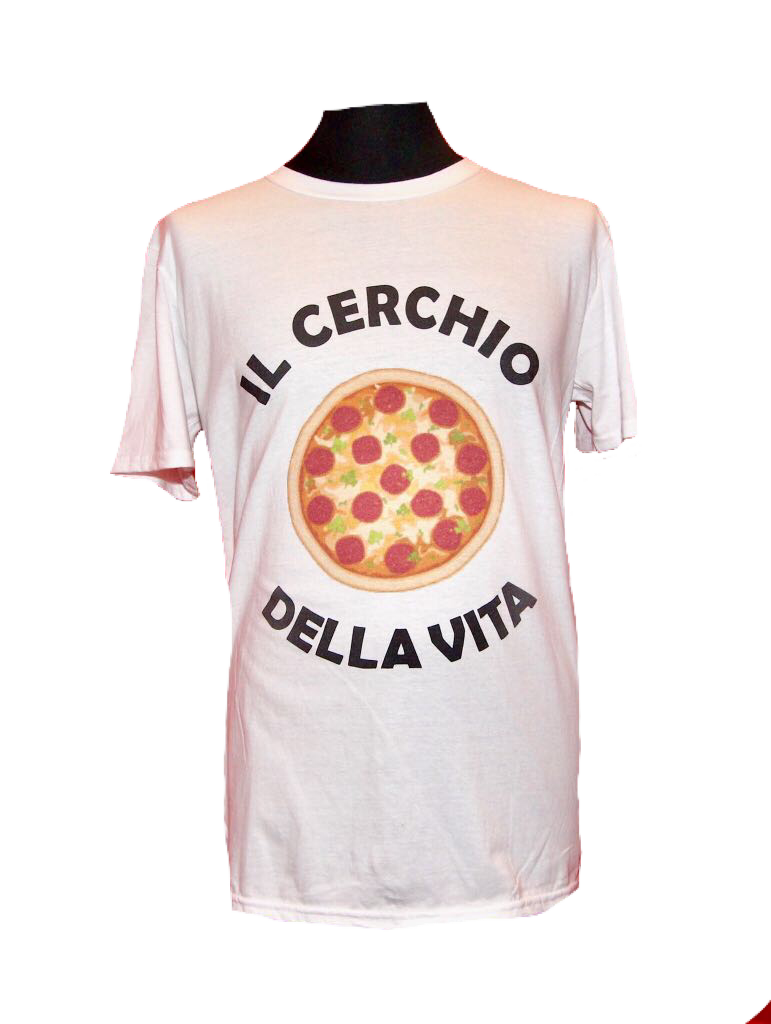 T-Shirt funny pizza - Il Cerchio Della Vita - piashoponline