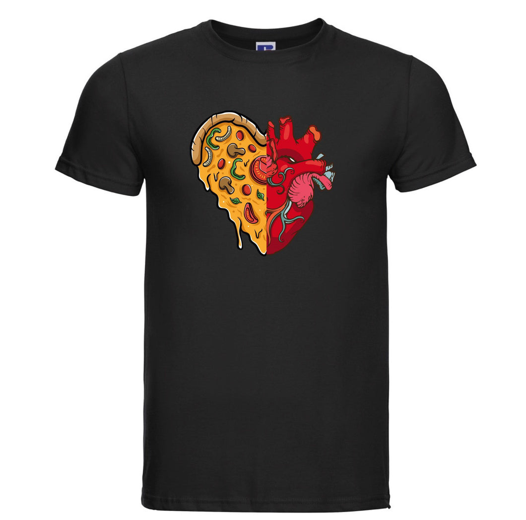 T-Shirt Pizza Heart