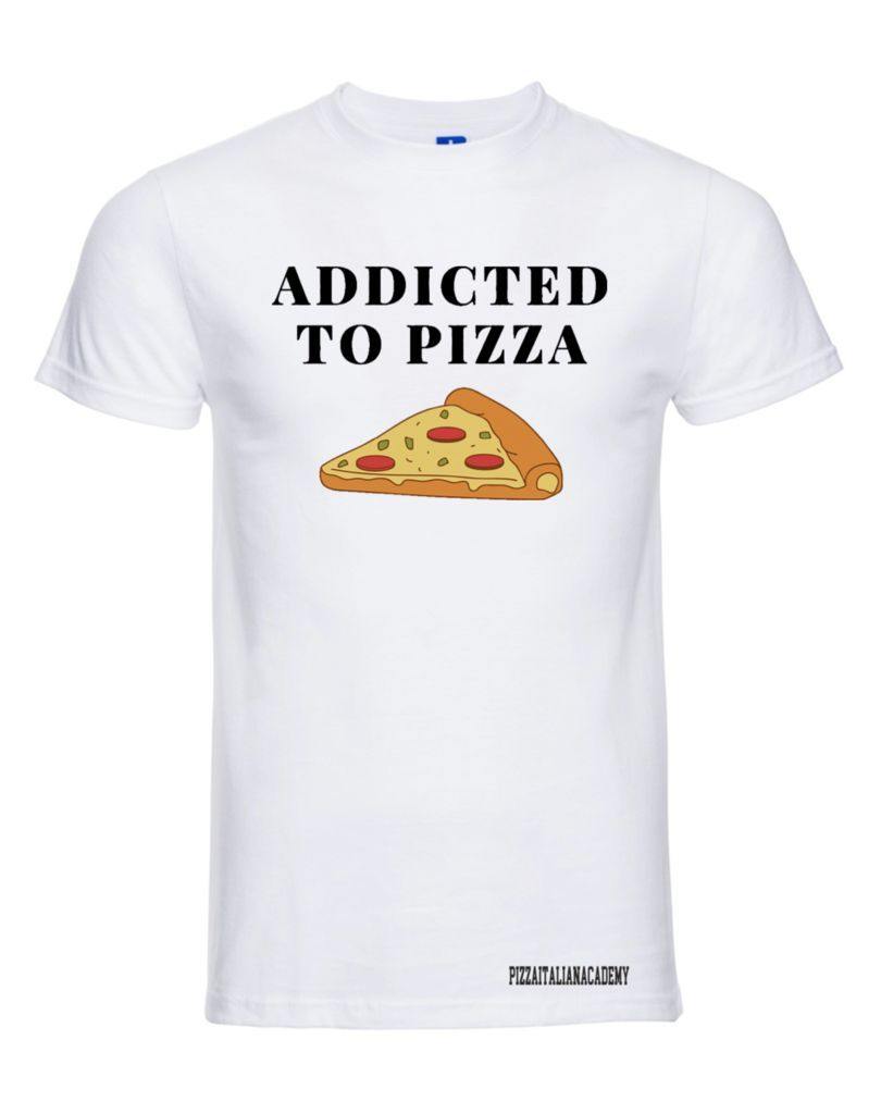 T-Shirt Addicted to Pizza - piashoponline