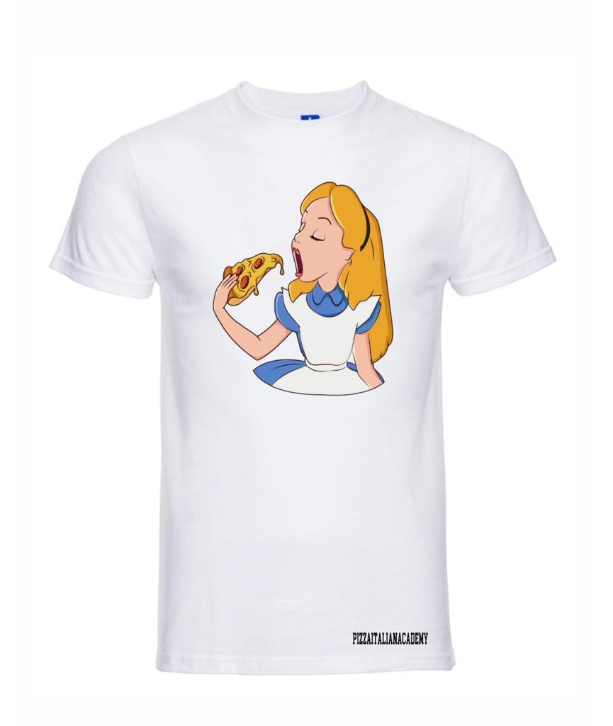 T-Shirt Alice e Pizza - piashoponline