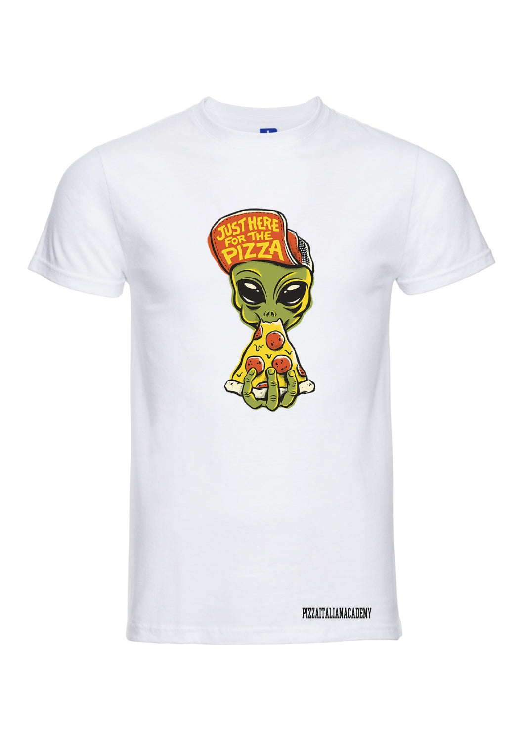 T-Shirt Alieno mangia pizza