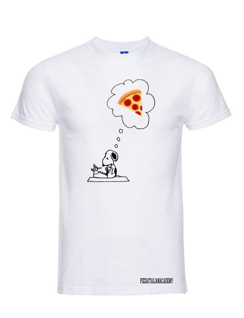 T-Shirt Snoopy Pizza - piashoponline