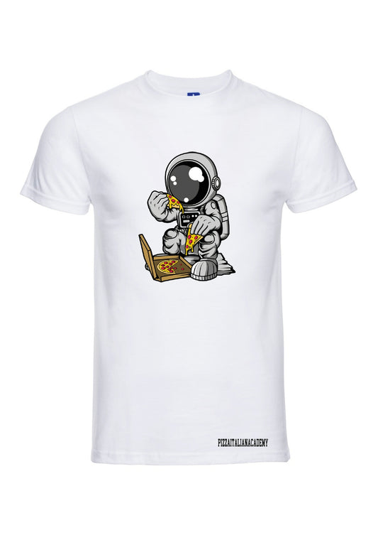 T-Shirt Pizza astronauta