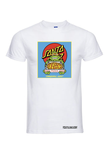 T-Shirt Tartaruga porta pizza